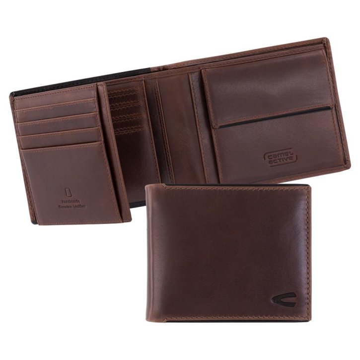 CAMEL ACTIVE CRUISE horizontal wallet brown